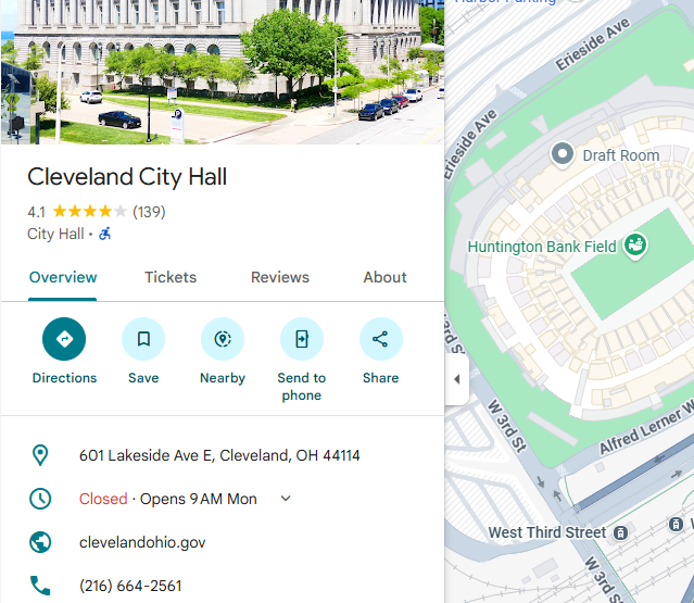Google Business Profile Example